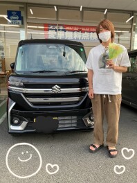 Ｋ様、スペーシアカスタムご納車